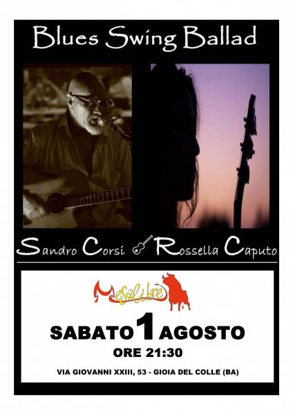 Sandro Corsi & Rossella Caputo - Blues Swing Ballad live