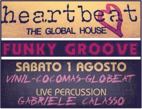 Dance on Funky House  on Vinyl: Cocomas/globeat  - live Percussion: Gabriele Calasso