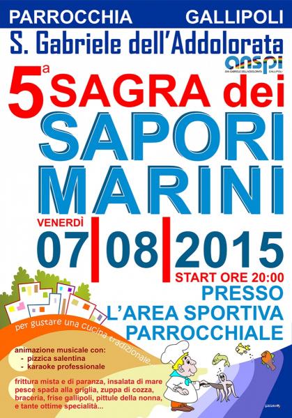 Sagra dei Sapori marini 5^ ed.