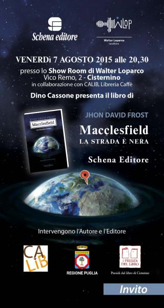 MACCLESFIELD - La strada è nera di John David Frost