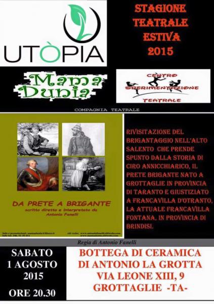Da Prete a Brigante