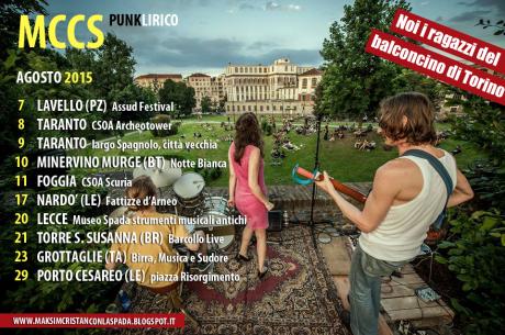 MCCS Live Punklirico a Taranto vecchia