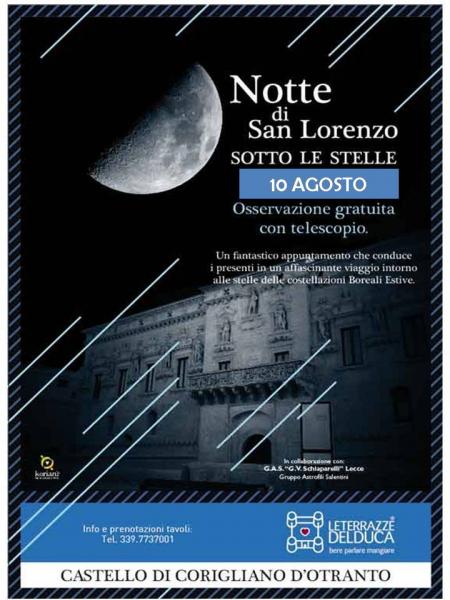 Notte sotto le stelle!