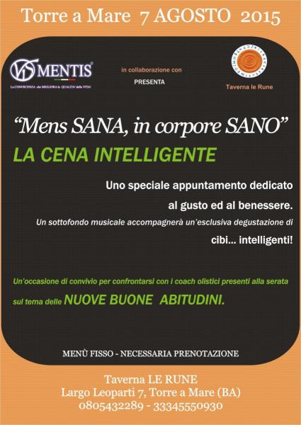 La Cena INTELLIGENTE