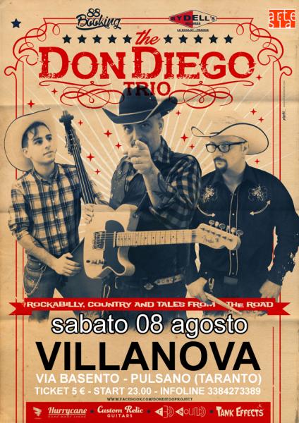 The Don Diego Trio in concerto + dj set