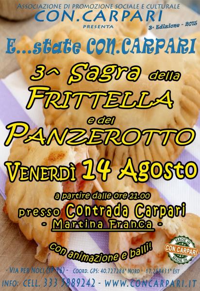 3^Sagra della Frittella e del Panzerotto