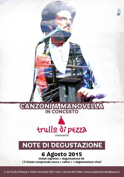 Note di degustazione: Canzoni a Manovella in concerto