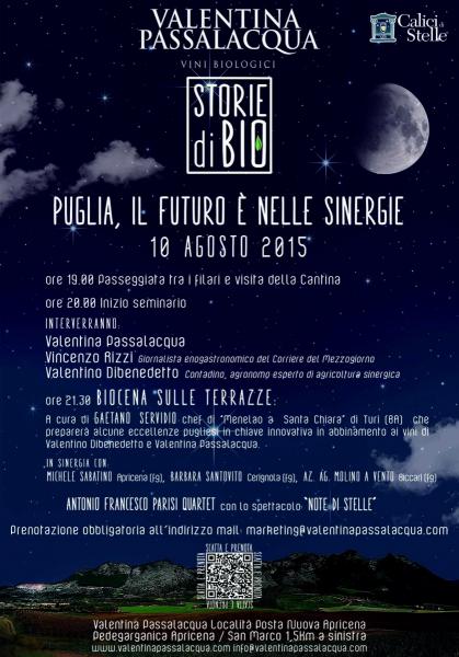 Calici di stelle secondo Valentina Passalacqua… il futuro nelle sinergie