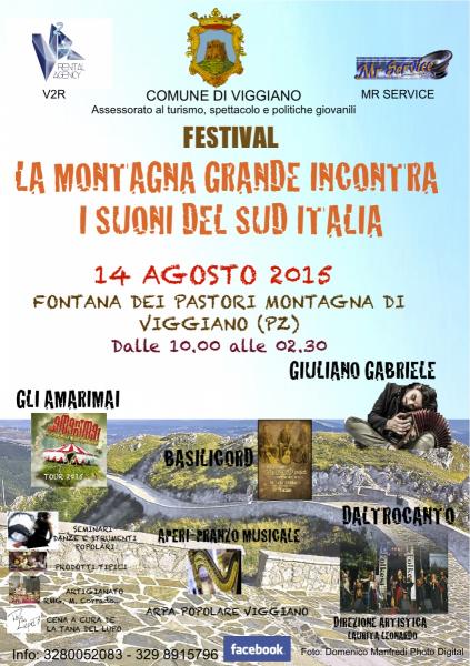 Primo Festival “La Montagna Grande incontra i suoni del Sud Italia”