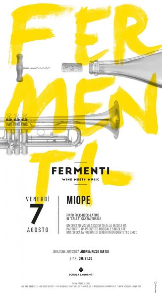 MIOPE in concerto a "Fermenti"
