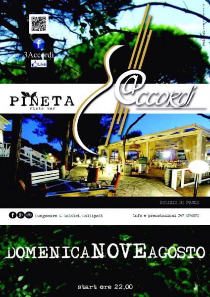 3Accordi live al Pineta