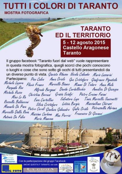 Mostra Fotografica "TUTTI I COLORI DI TARANTO"