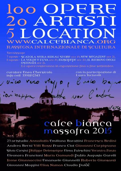Calce Bianca Rassegna Internazionale di Scultura a Massafra