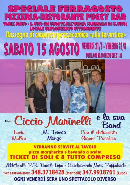 La Compagnia Teatrale Di Marinelli Anche Nel Giorno DI Ferragosto