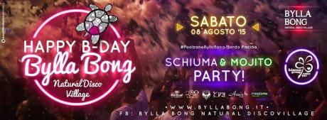 Happy B-day Bylla Bong (Capitolo Monopoli): Schiuma & Mojito Party