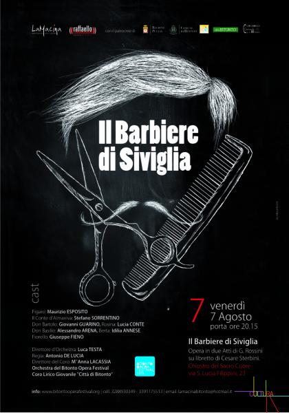 Bitonto Opera Festival. “Largo al factotum della città”, arriva “Il Barbiere di Siviglia”
