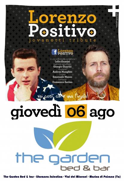 Lorenzo Positivo - Jovanotti Tribute Band -