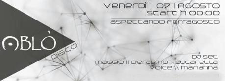 Il Venerdi dell'Oblo' Disco Club!!