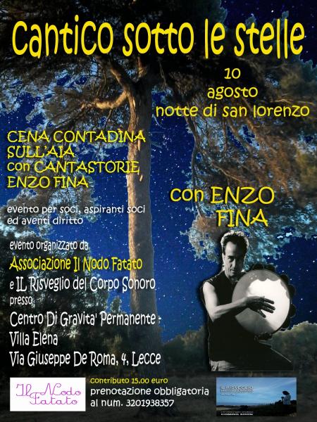 Cantico Sotto le Stelle