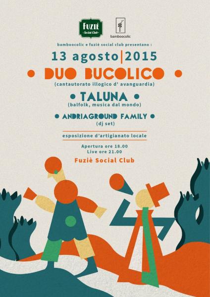 Duo Bucolico, Taluna, Andriaground, esposizione d'artigianato