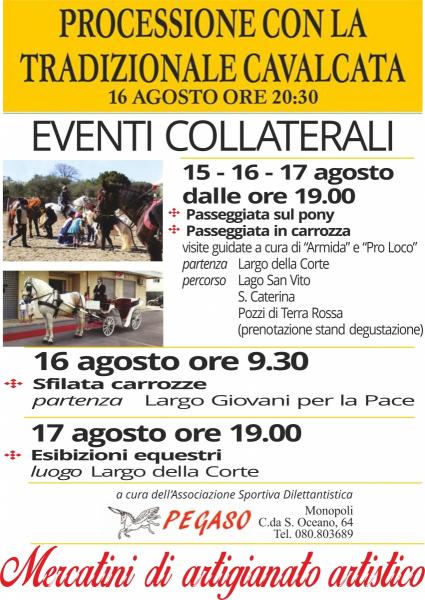 Festa di San Rocco 15/16/17 Agosto 2015