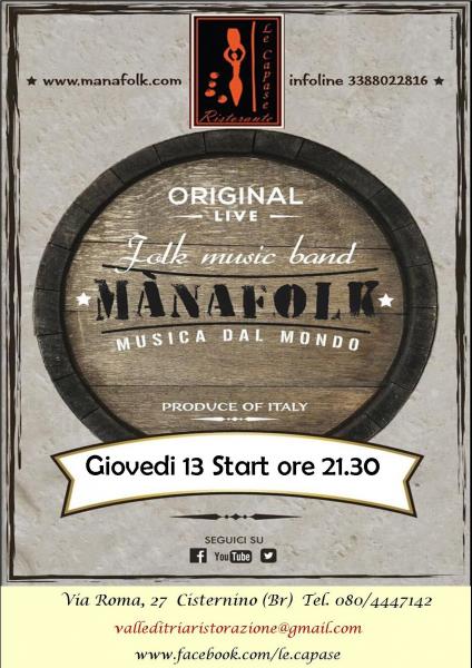 Mànafolk musica dal mondo