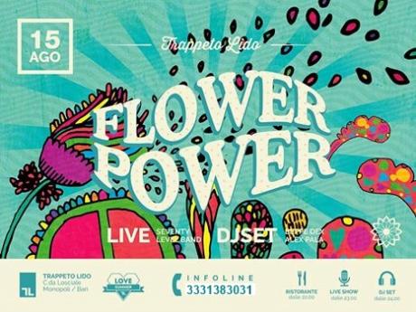 Power Flower Party al Trappeto Lido