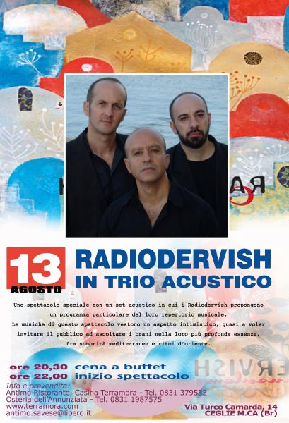 Radiodervish in trio acustico