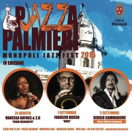 Pjazza Palmieri Monopoli Jazz Festival IV ed.