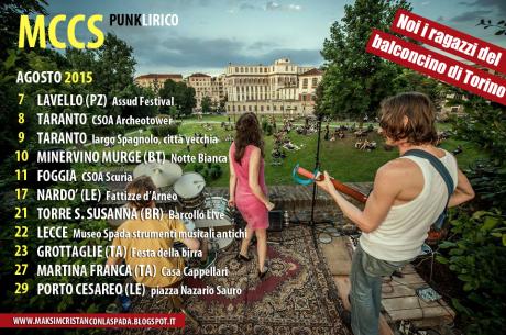 MAKSIM CRISTAN CON LA SPADA live PUNKLIRICO