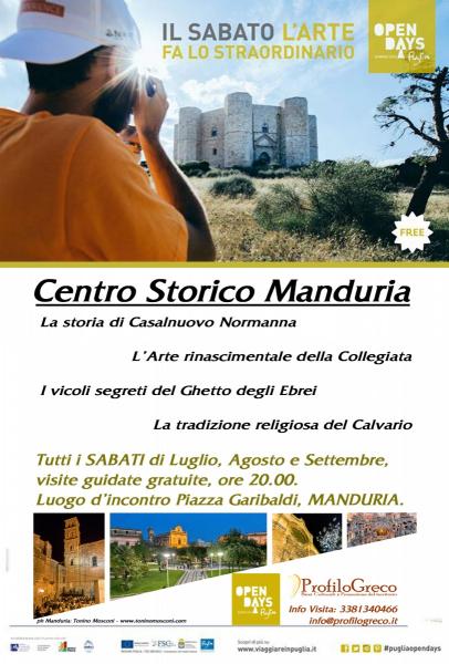 Puglia OpenDays CentroStorico Manduria