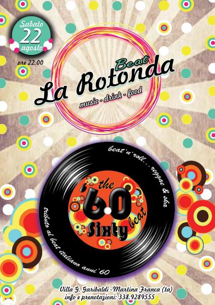 R I N V I A T O  THE SIXTY BEAT - Tributo al BEAT ITALIANO anni '60 alla ROTONDA BEAT di Martina Franca (TA)