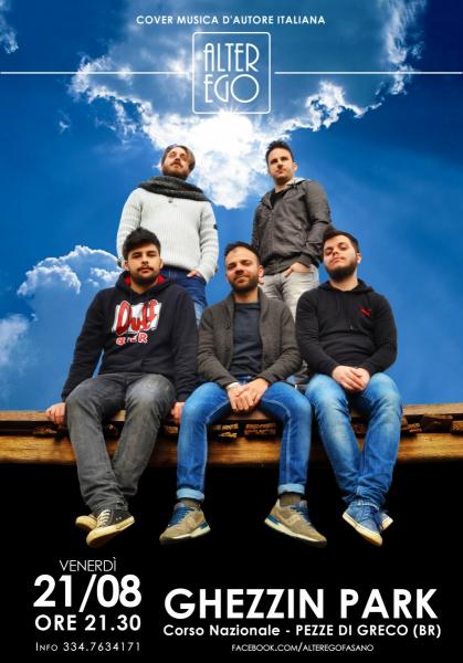 Alter-Ego live al Central Ghezzin PARK - Pezze di Greco
