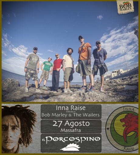 Inna Raise tributo a Bob Marley & The Wailers