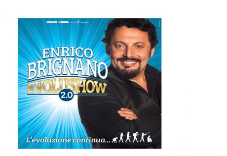 Evolushow 2.0 il nuovo spettacolo di Enrico Brignano a Sabbiadoro Arena