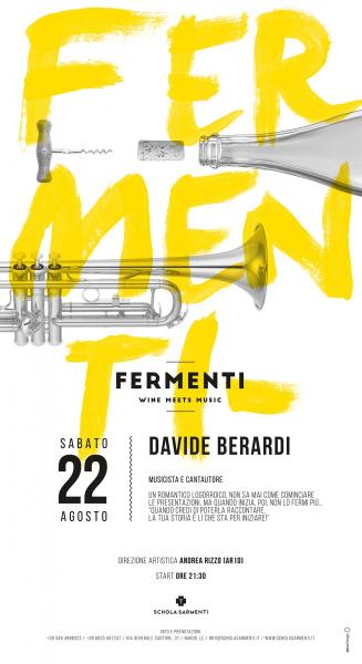 DAVIDE BERARDI in concerto a "Fermenti"