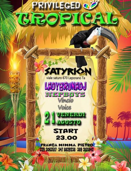 Tropical party