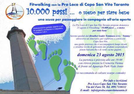 10.000 passi … o meno per stare bene