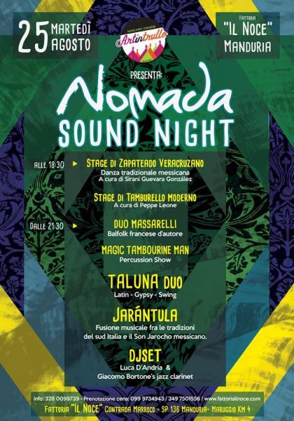 Nomada Sound Night a Fattoria il Noce