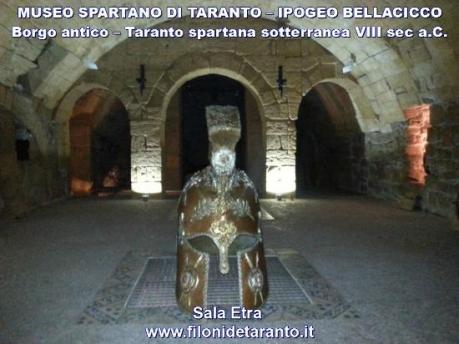 Visita guidata ipogeo spartano e borgo antico di Taranto