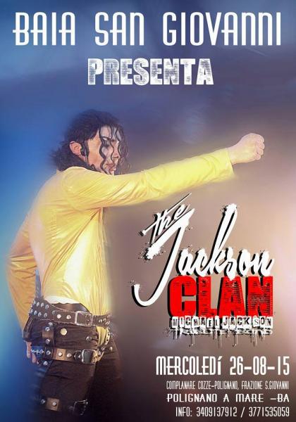 The JACKSON CLAN live a Baia San Giovanni