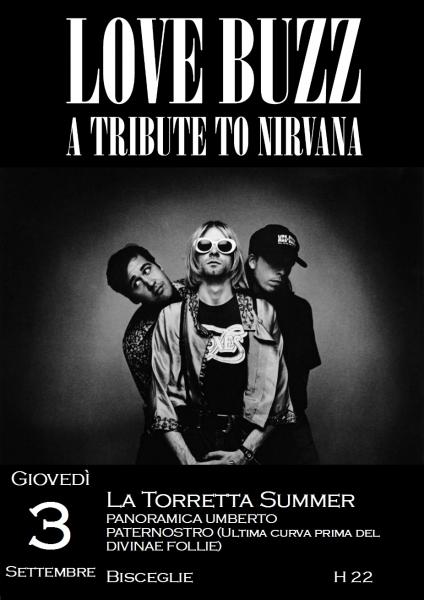 LOVE BUZZ in concerto - A Tribute to Nirvana