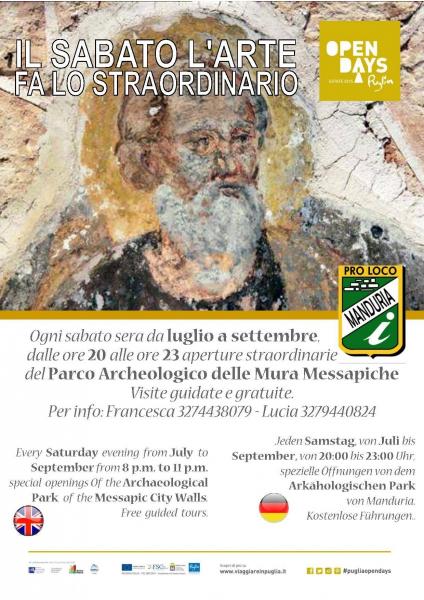 Puglia Open Days 2015  Manduria Parco Archeologico Delle Mura Messapiche