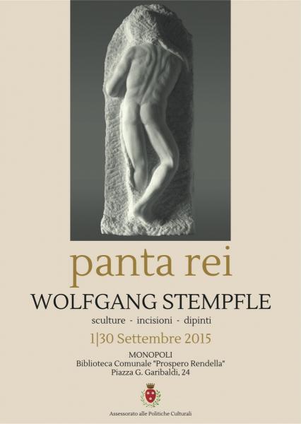PANTA REI - Mostra personale di Wolfgang Stempfle