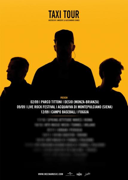 MECNA in concerto "TAXI TOUR Preview"