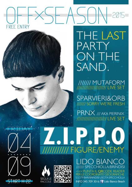 THE LAST PARTY ON THE SAND with Z.I.P.P.O