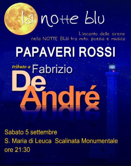 Tributo a Fabrizio De André - PAPAVERI ROSSI