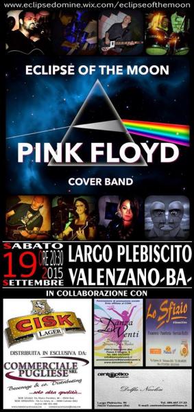 Pink Floyd Night in Largo Plebiscito... Eclipse of The Moon in Concert!