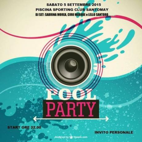 Pool Party - dj set con Sabrina Morea, Ciro Merode e Lello Santoro (Vintage Night)