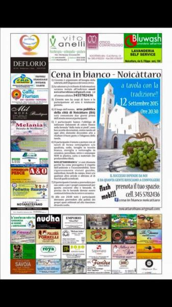 Cena in Bianco Noicattaro